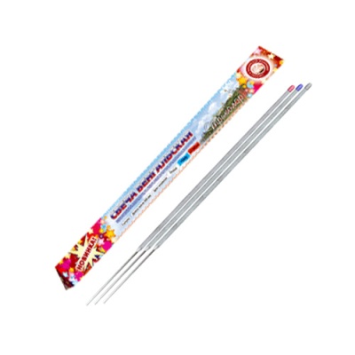 Триколор 300 мм. Бенгальские огни цветные купить в Задонске | zadonsk.salutsklad.ru