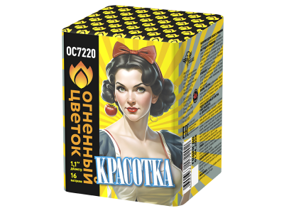 Красотка Батарея салютов купить в Задонске | zadonsk.salutsklad.ru