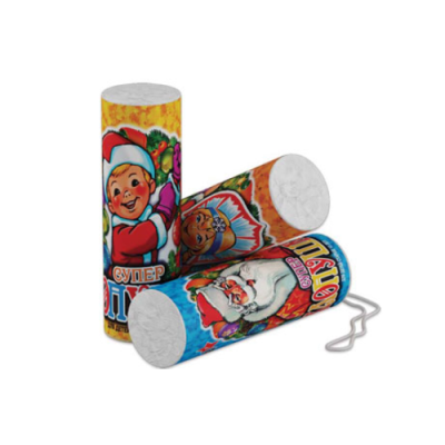 Супер с серпантином Хлопушки купить в Задонске | zadonsk.salutsklad.ru