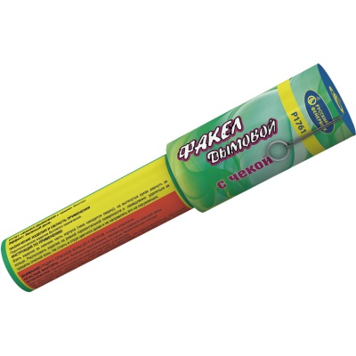Дымовой (с чекой) зеленый Фальшфейер купить в Задонске | zadonsk.salutsklad.ru