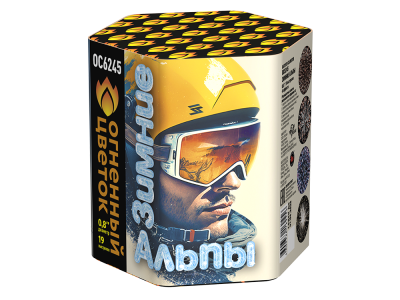 Зимние Альпы Батарея салютов купить в Задонске | zadonsk.salutsklad.ru