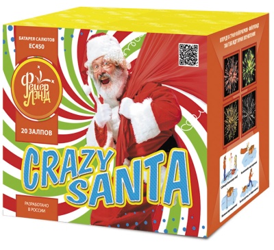 CRAZY SANTA Фейерверк купить в Задонске | zadonsk.salutsklad.ru