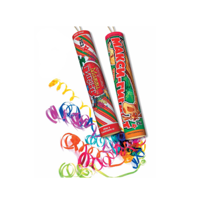 Макси-Гигант с серпантином Хлопушки купить в Задонске | zadonsk.salutsklad.ru