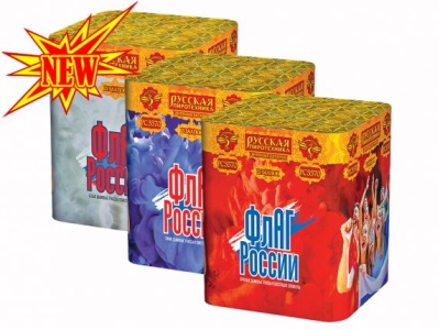 Флаг России Дневной фейерверк купить в Задонске | zadonsk.salutsklad.ru